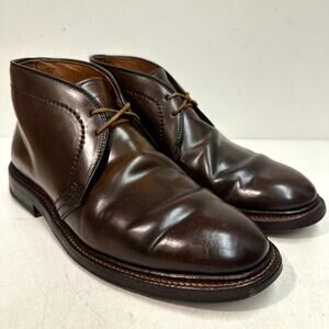 RARE Alden 13132 Cigar Shell Cordovan Chukka Boot Aloha Edition NEW HEELS 6 C/E